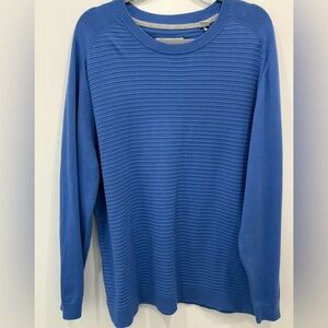 Tommy Bahama Textured Cotton Blend Pullover Sweater Men's Size Large Classic Fit